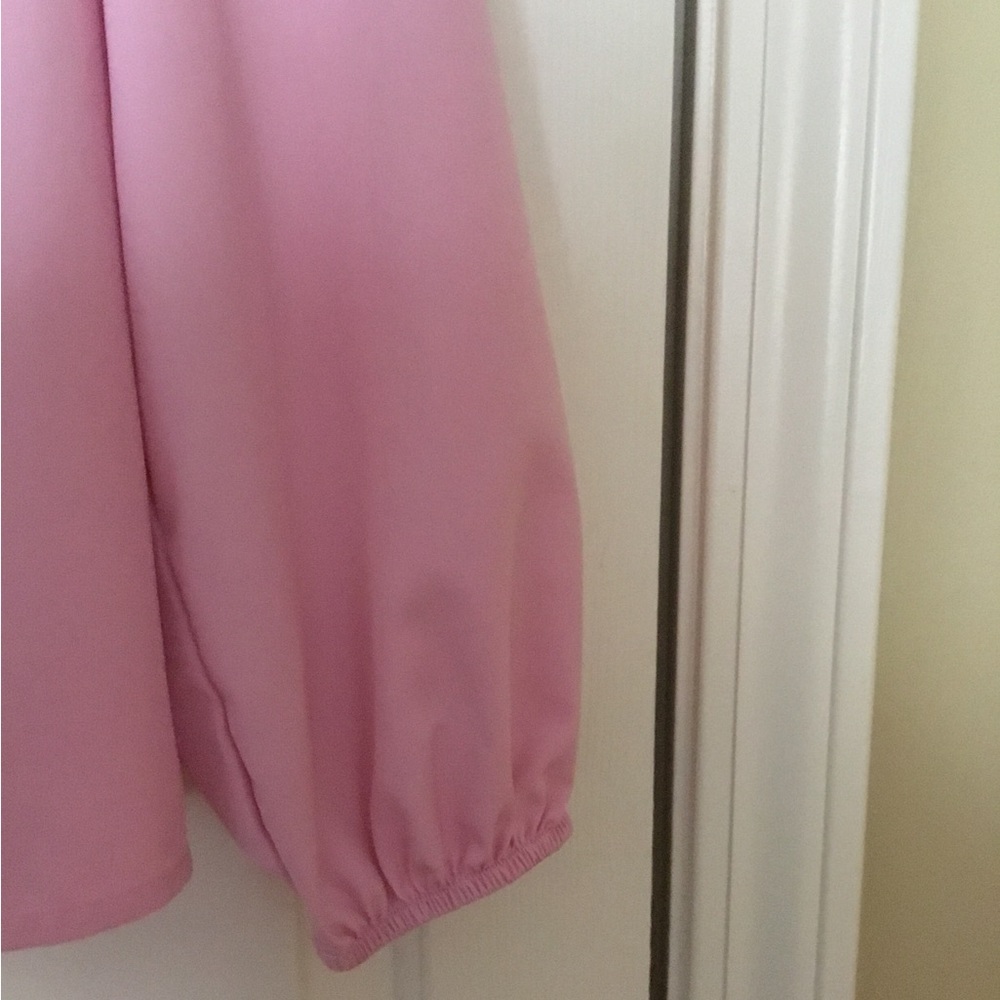 Pink Ruffled Blouse - Picture 5 of 6